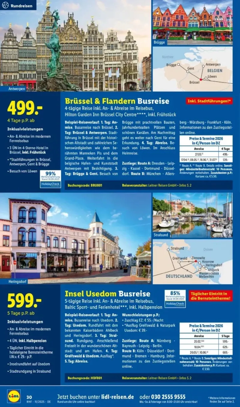 Lidl-Reisen Prospekt vom 29.10.2025, Seite 17