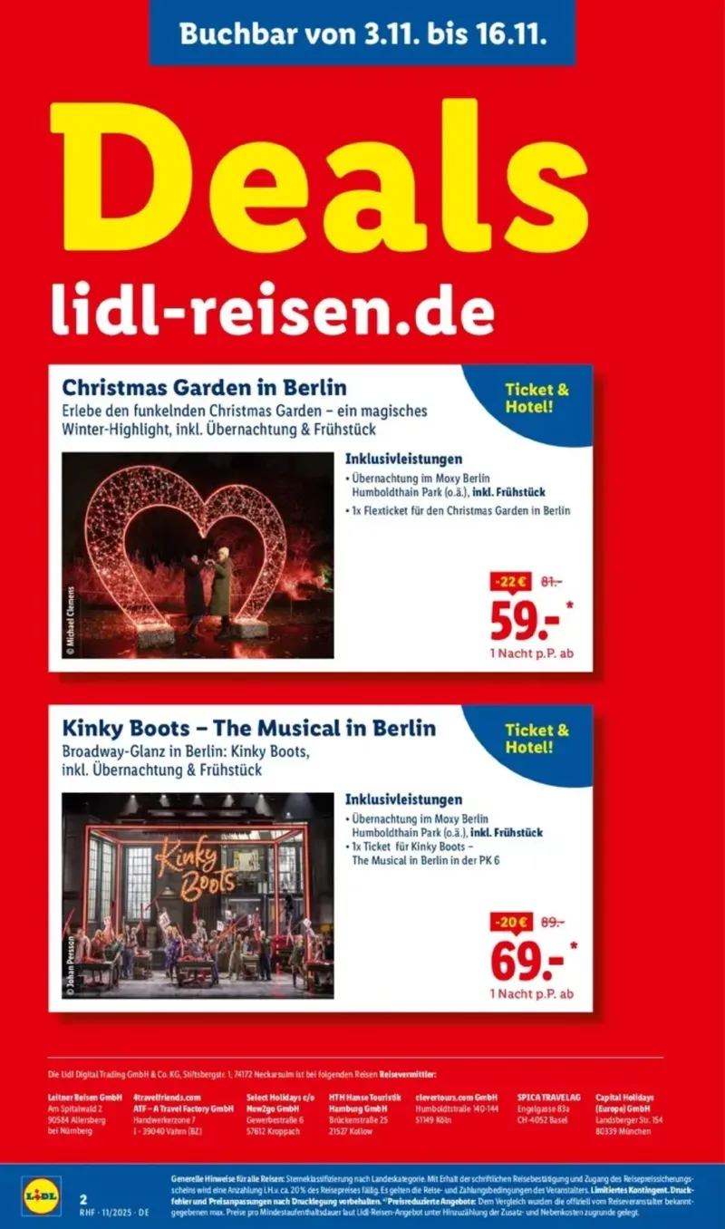 Lidl-Reisen Prospekt vom 29.10.2025, Seite 2