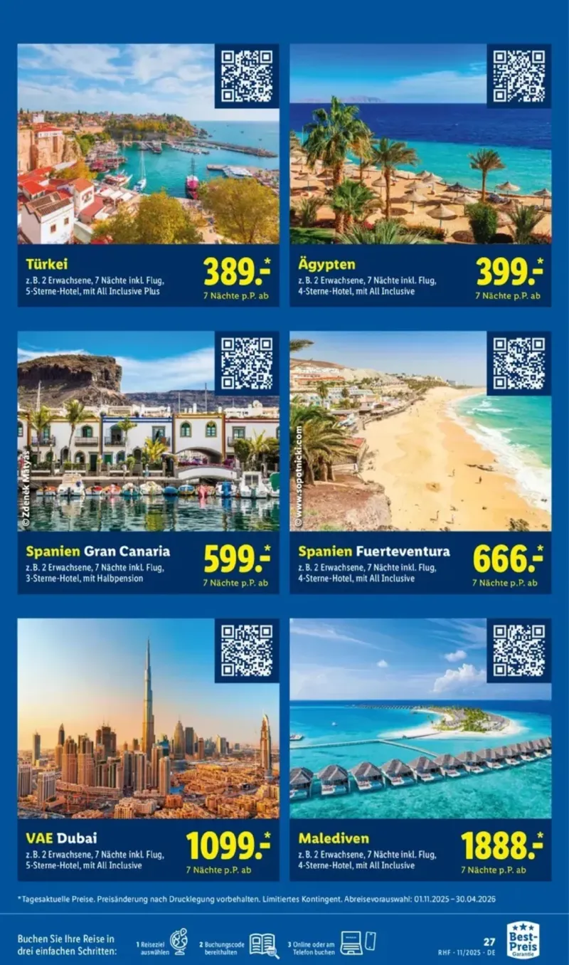 Lidl-Reisen Prospekt vom 29.10.2025, Seite 34