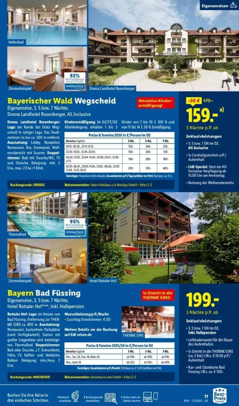 Lidl-Reisen Prospekt vom 29.10.2025, Seite 40