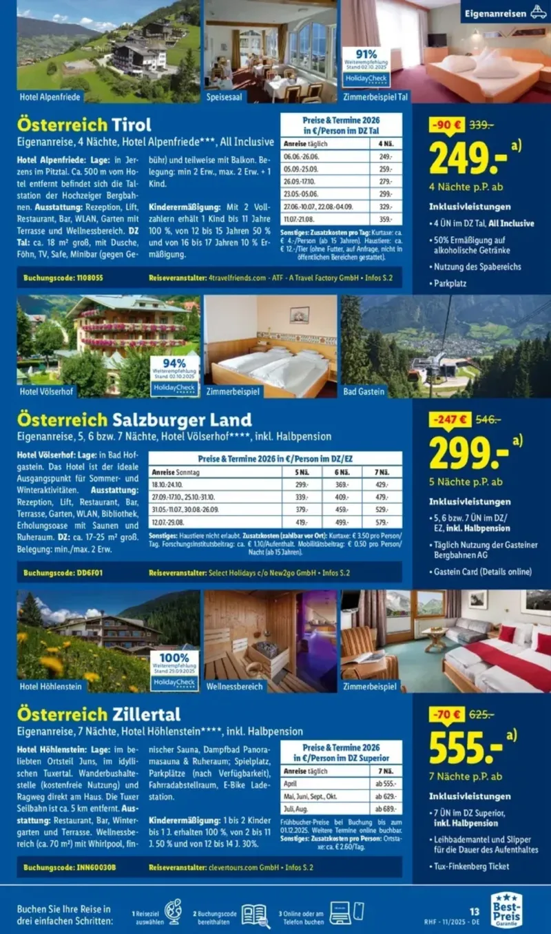 Lidl-Reisen Prospekt vom 29.10.2025, Seite 42
