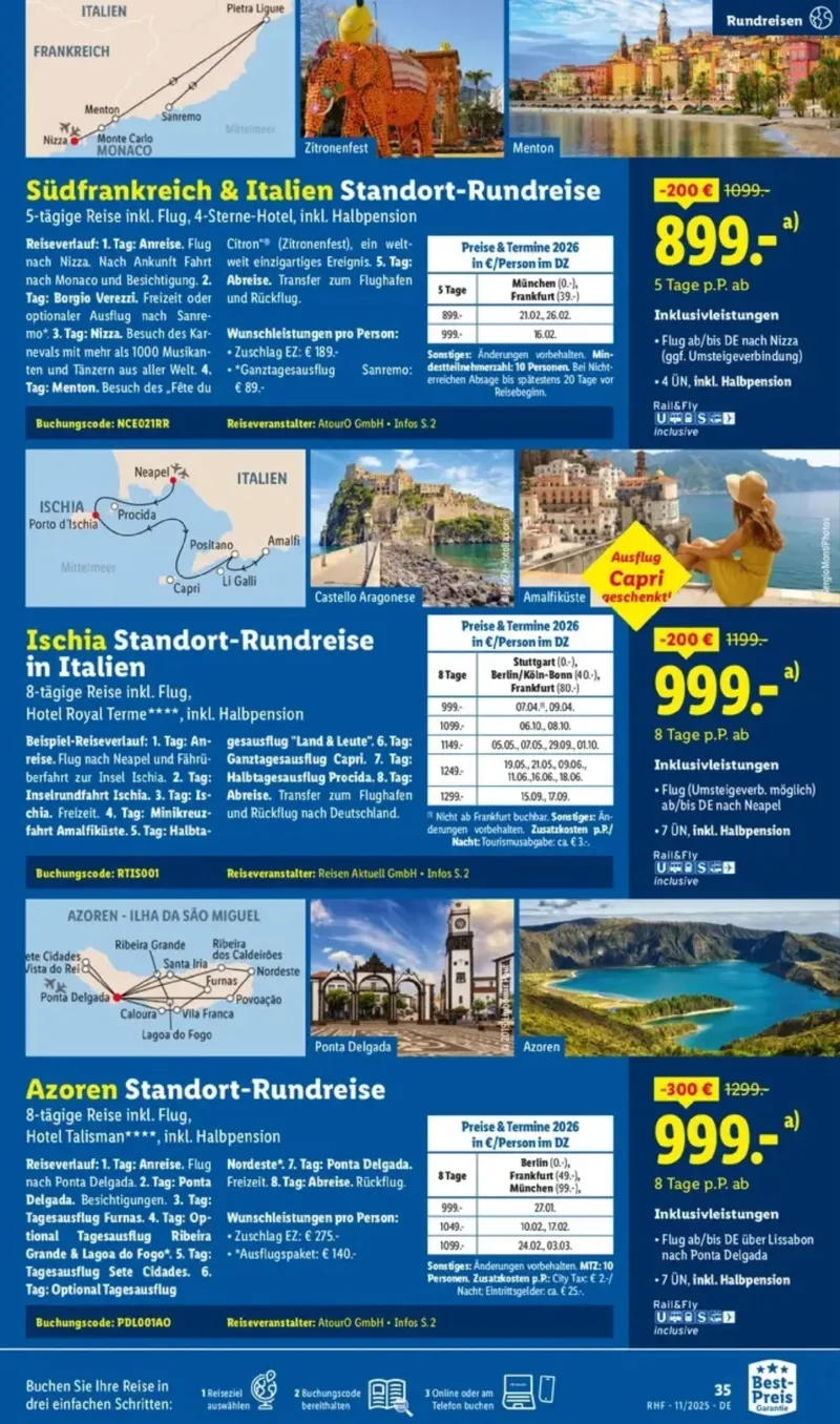 Lidl-Reisen Prospekt vom 29.10.2025, Seite 48