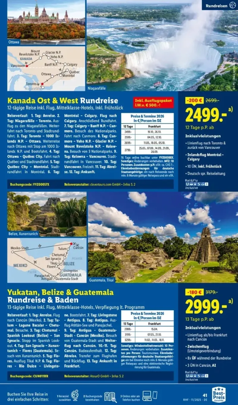 Lidl-Reisen Prospekt vom 29.10.2025, Seite 50