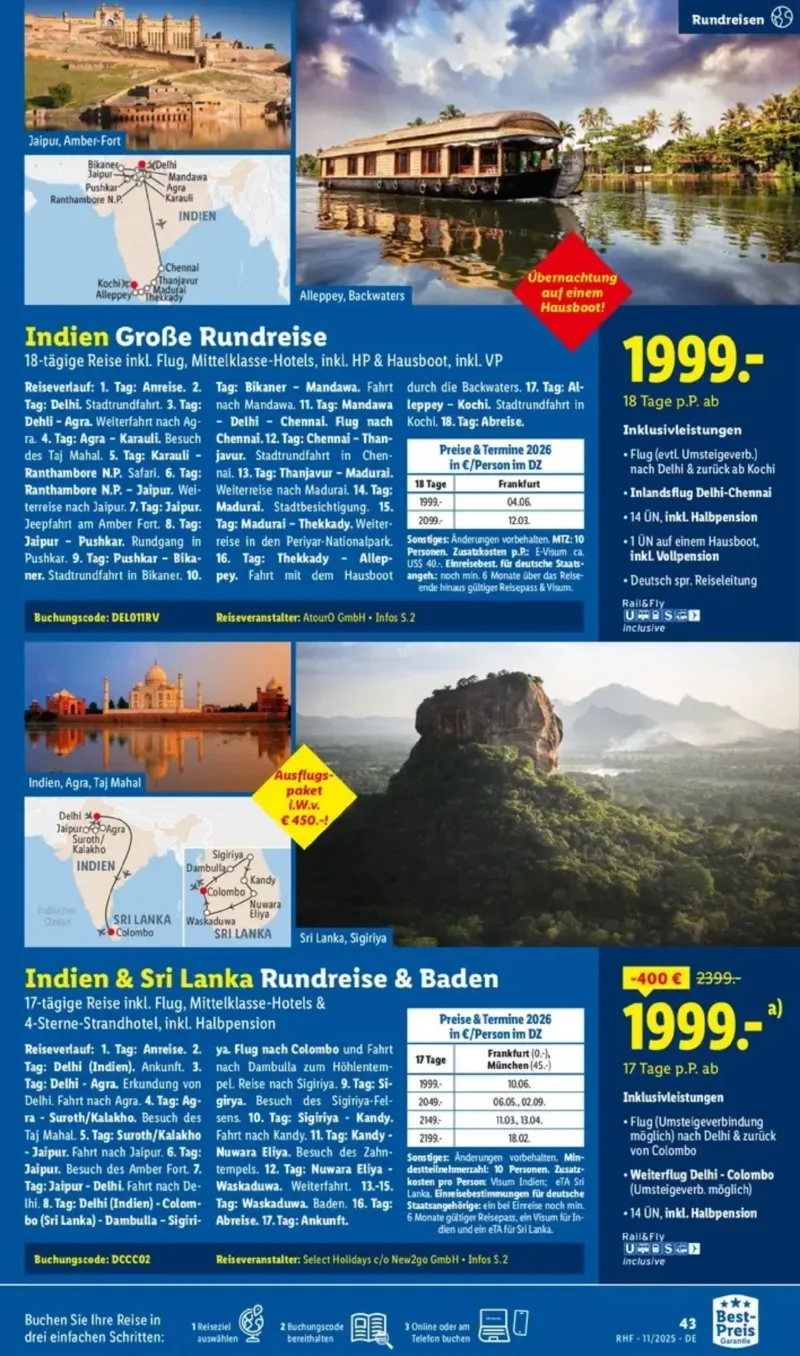 Lidl-Reisen Prospekt vom 29.10.2025, Seite 52