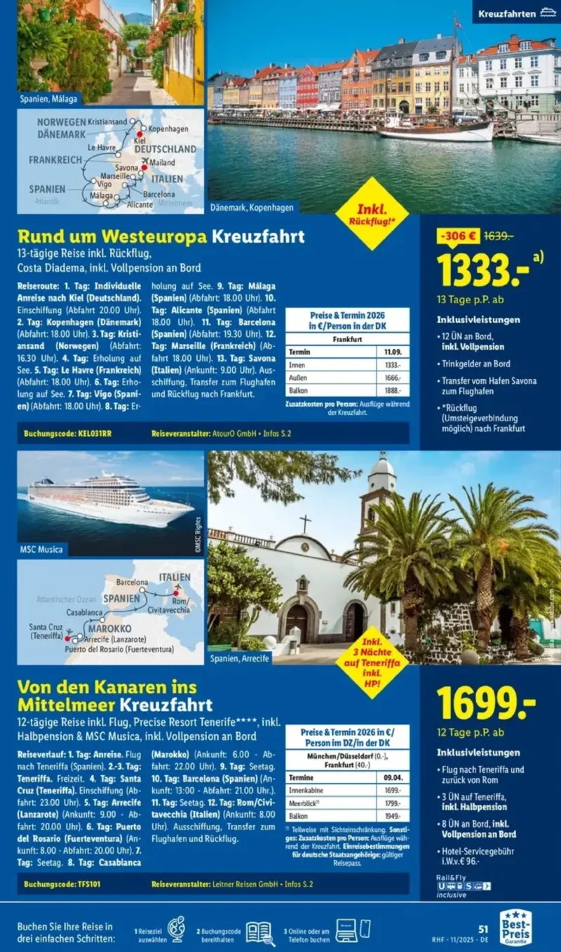 Lidl-Reisen Prospekt vom 29.10.2025, Seite 54