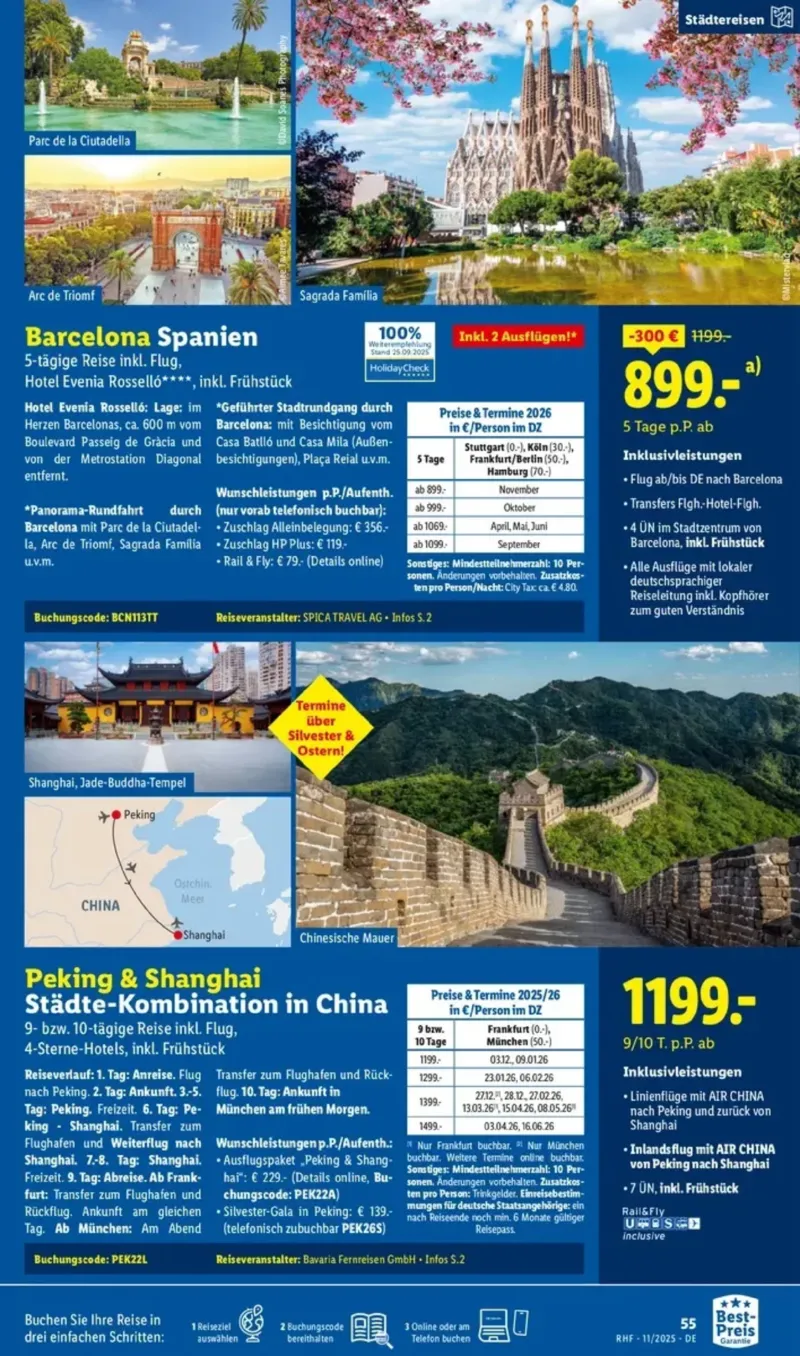 Lidl-Reisen Prospekt vom 29.10.2025, Seite 56