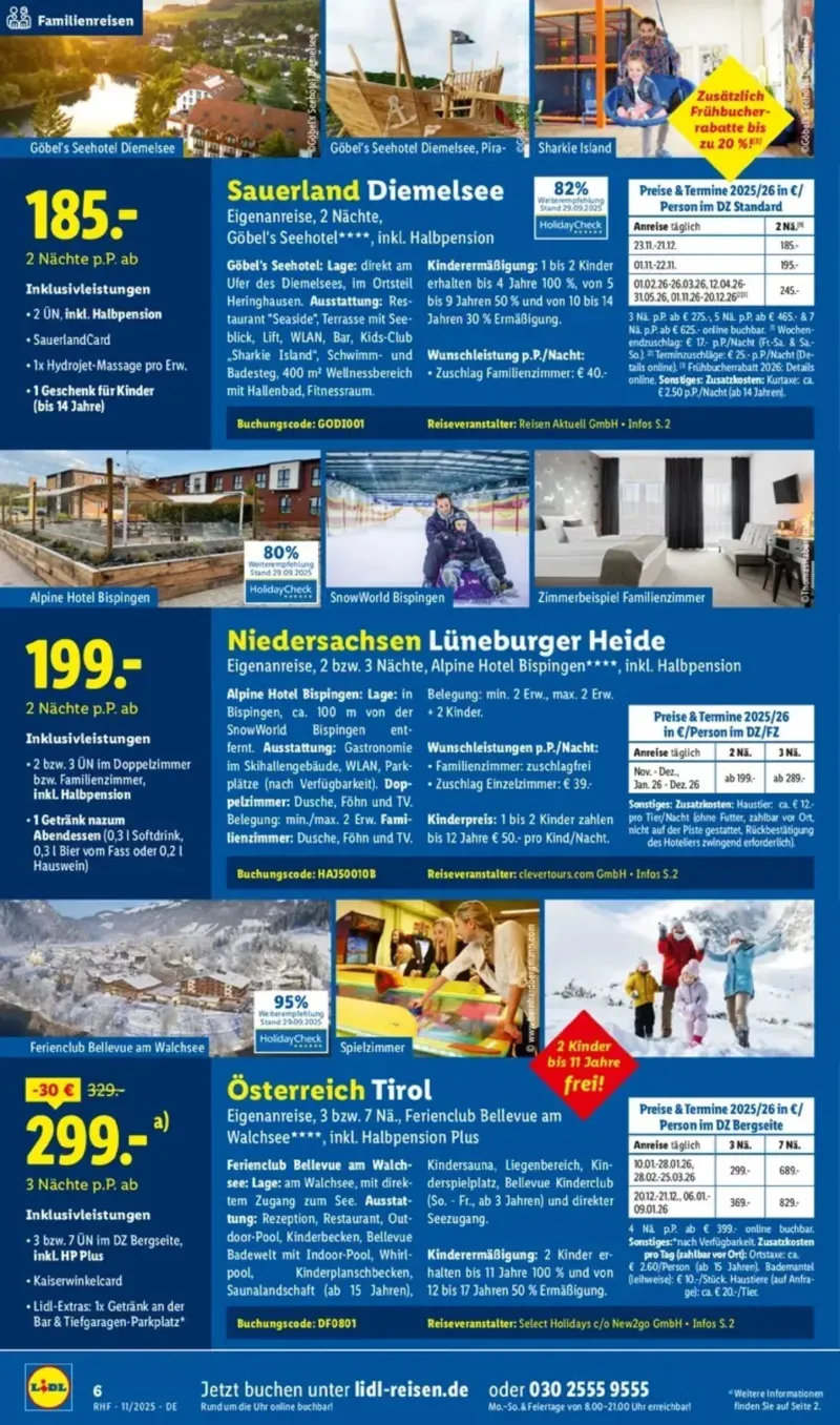Lidl-Reisen Prospekt vom 29.10.2025, Seite 6