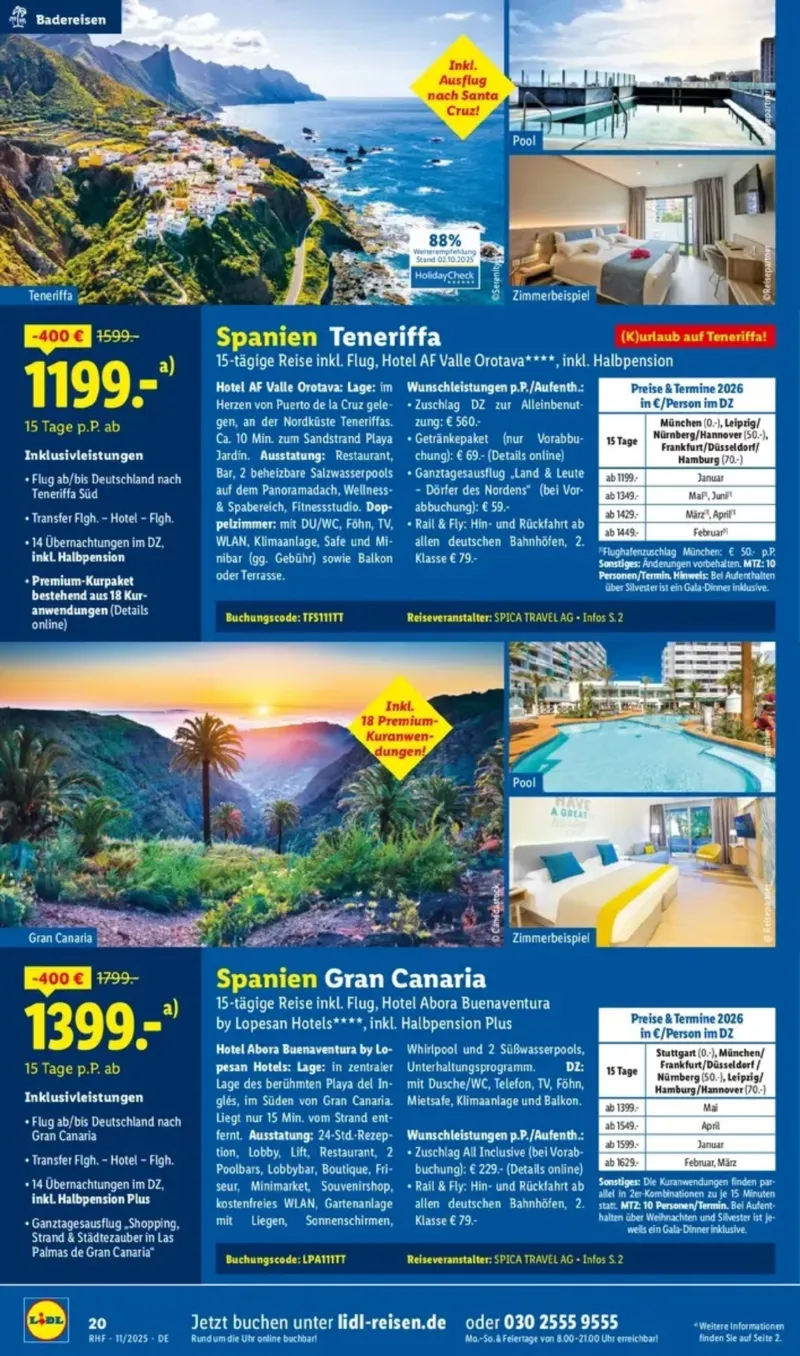 Lidl-Reisen Prospekt vom 29.10.2025, Seite 7