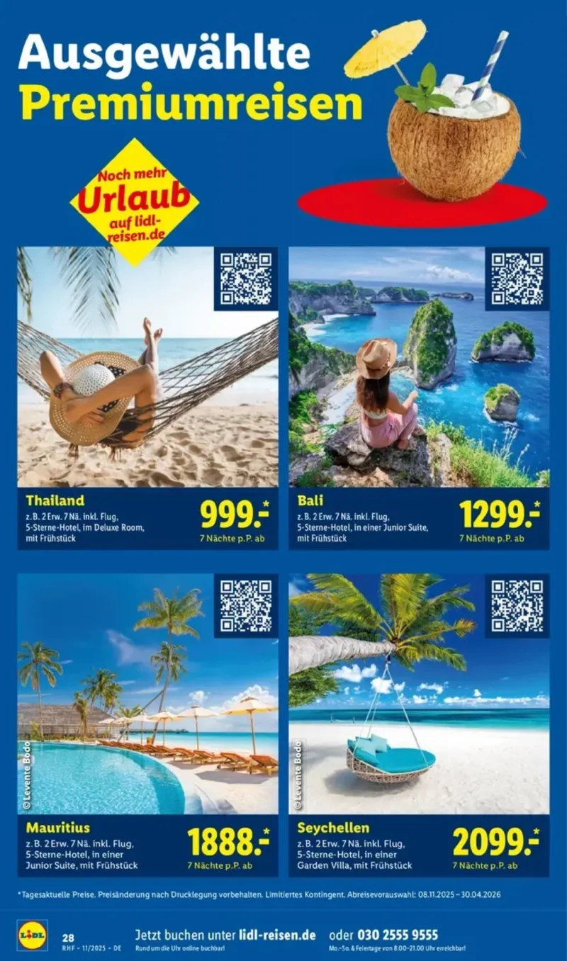 Lidl-Reisen Prospekt vom 29.10.2025, Seite 8