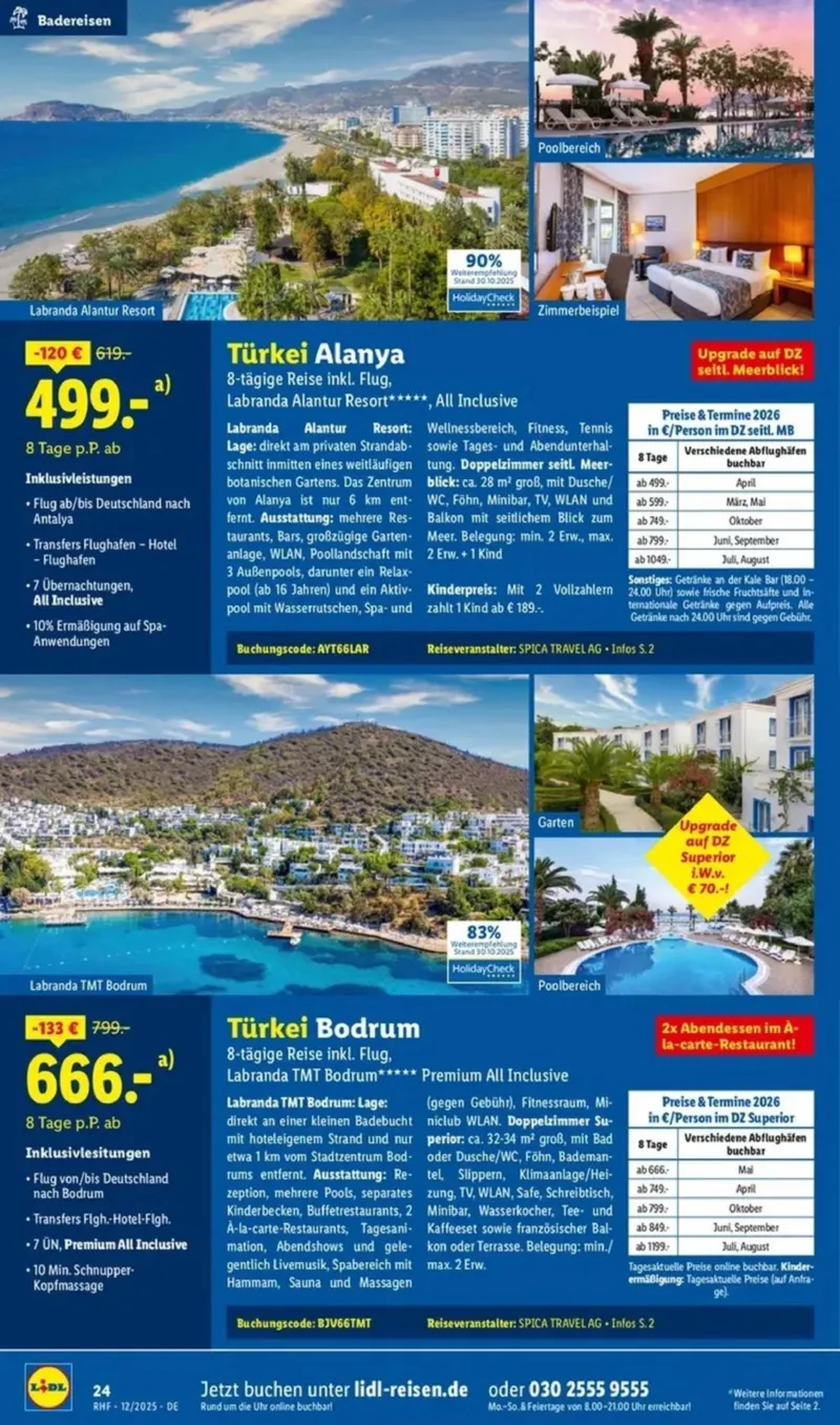 Lidl-Reisen Prospekt vom 01.12.2025, Seite 10