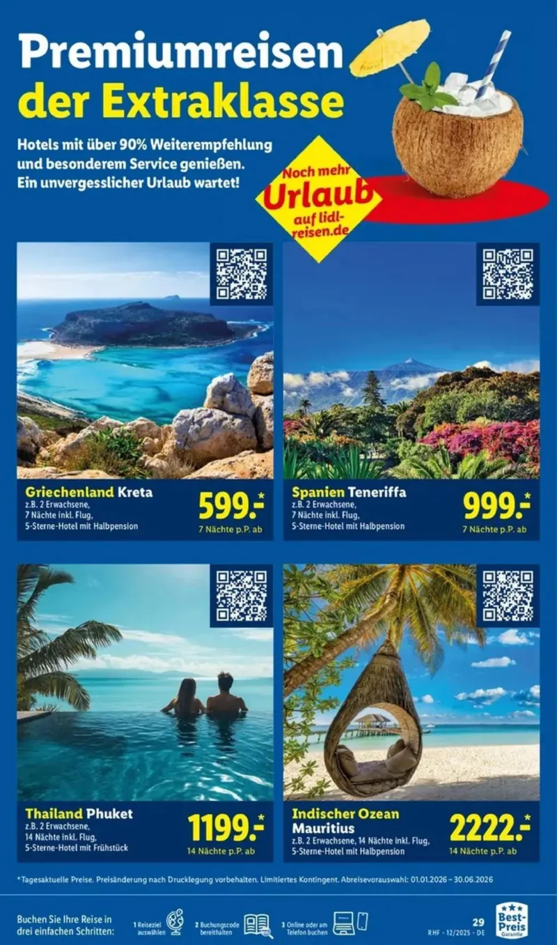 Lidl-Reisen Prospekt vom 01.12.2025, Seite 30