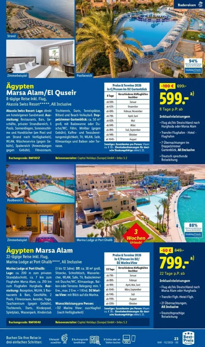 Lidl-Reisen Prospekt vom 01.12.2025, Seite 31