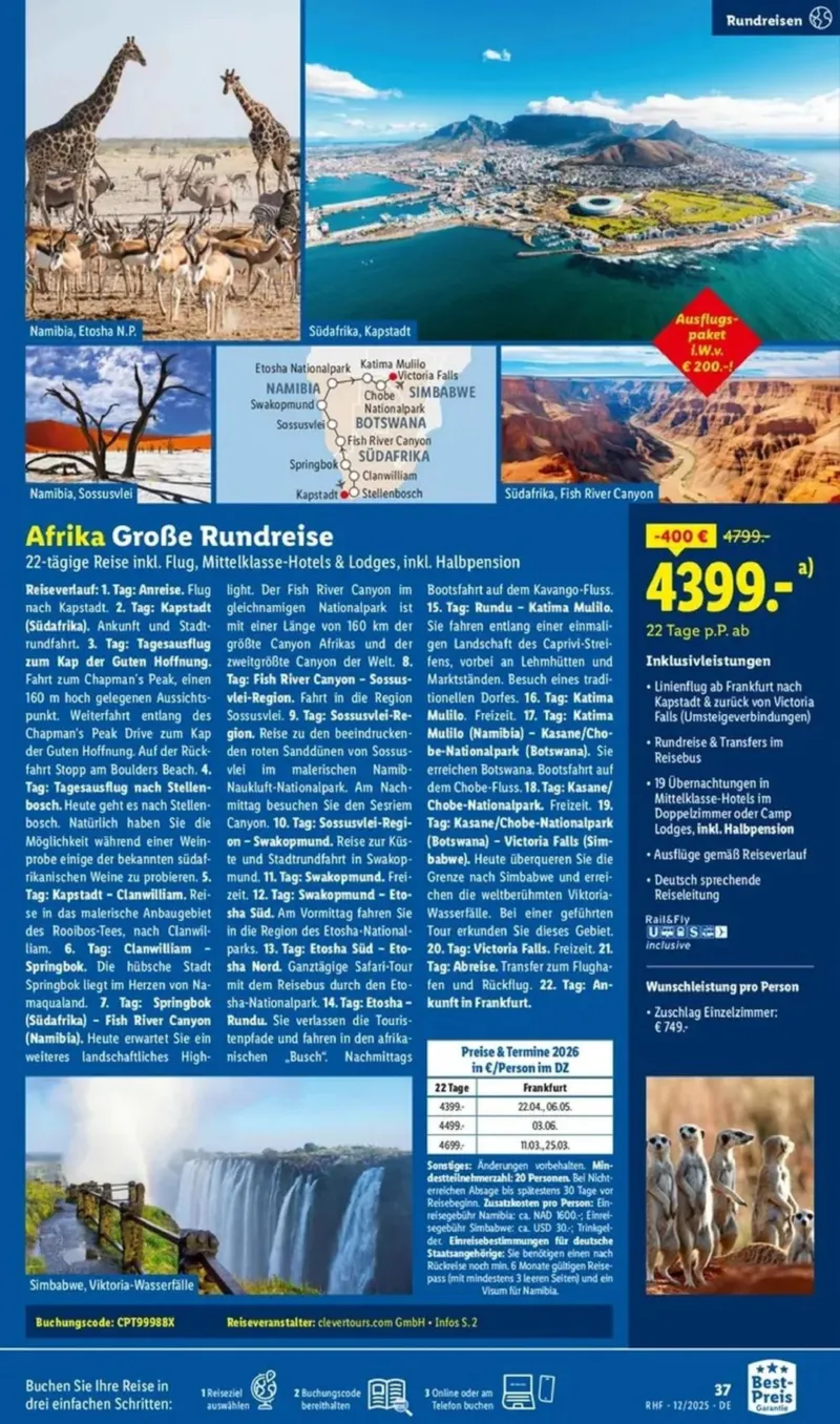 Lidl-Reisen Prospekt vom 01.12.2025, Seite 38