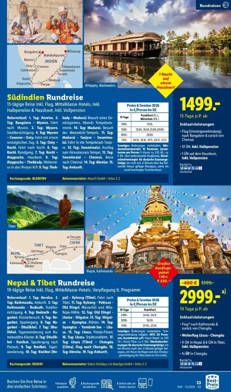 Lidl-Reisen Prospekt vom 01.12.2025, Seite 41
