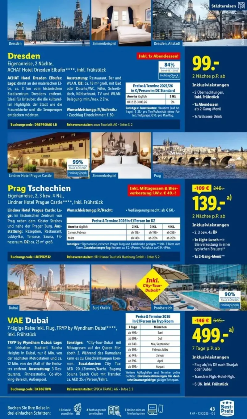 Lidl-Reisen Prospekt vom 01.12.2025, Seite 44