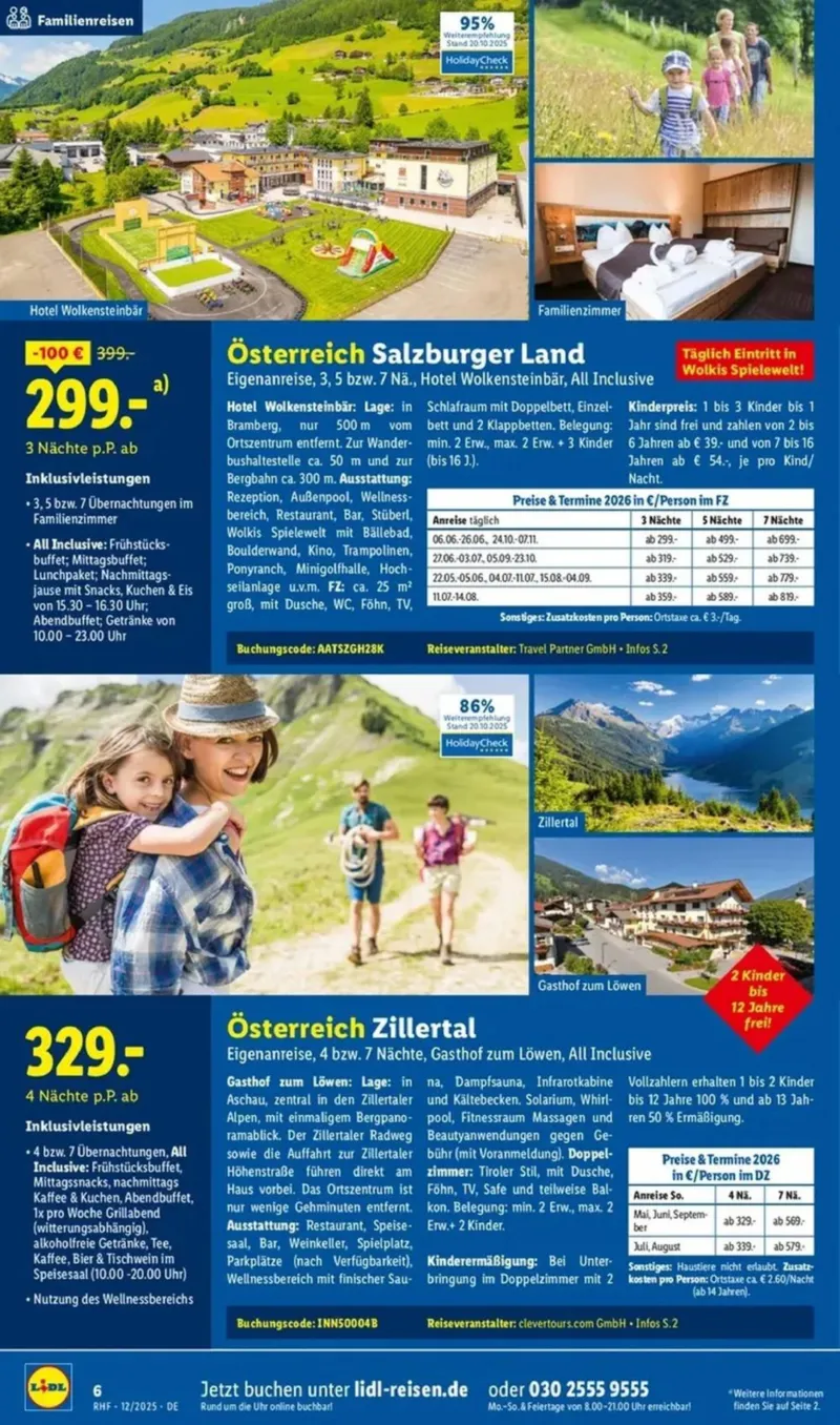 Lidl-Reisen Prospekt vom 01.12.2025, Seite 6