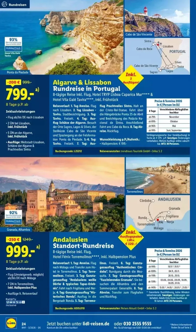 Lidl-Reisen Prospekt vom 28.02.2026, Seite 10