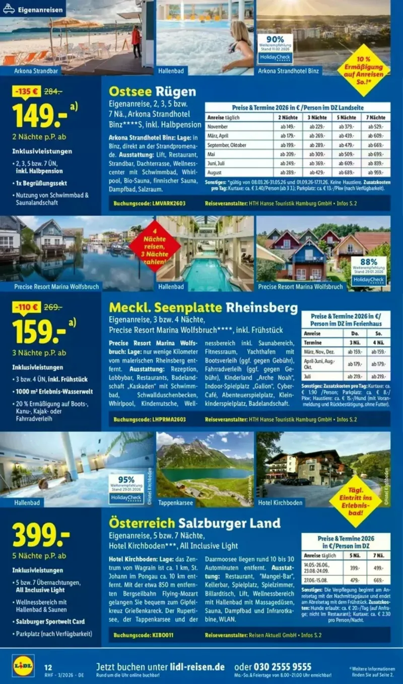 Lidl-Reisen Prospekt vom 28.02.2026, Seite 14