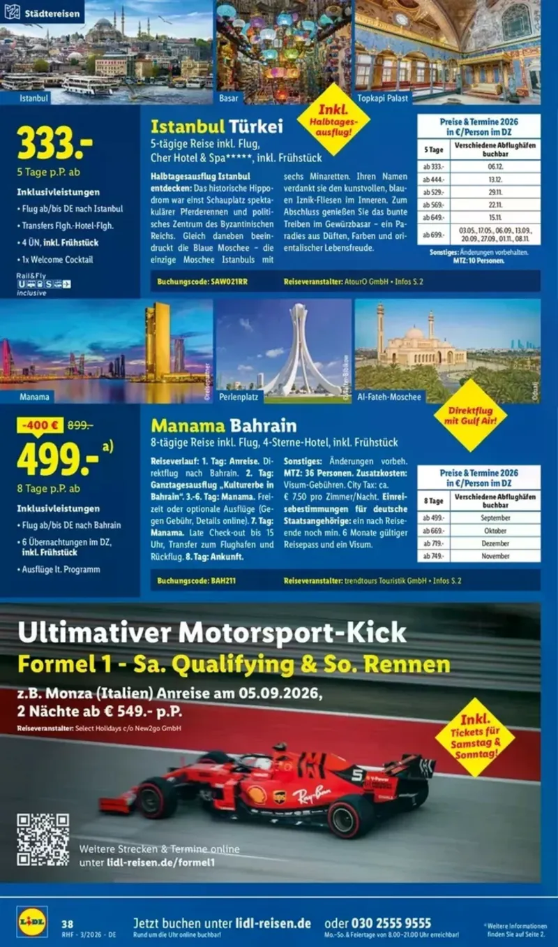 Lidl-Reisen Prospekt vom 28.02.2026, Seite 18