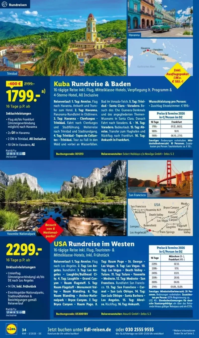 Lidl-Reisen Prospekt vom 28.02.2026, Seite 20