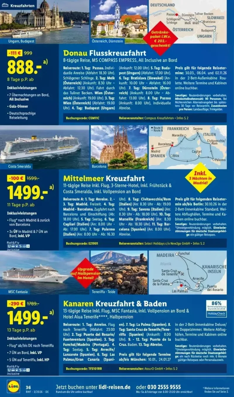 Lidl-Reisen Prospekt vom 28.02.2026, Seite 21