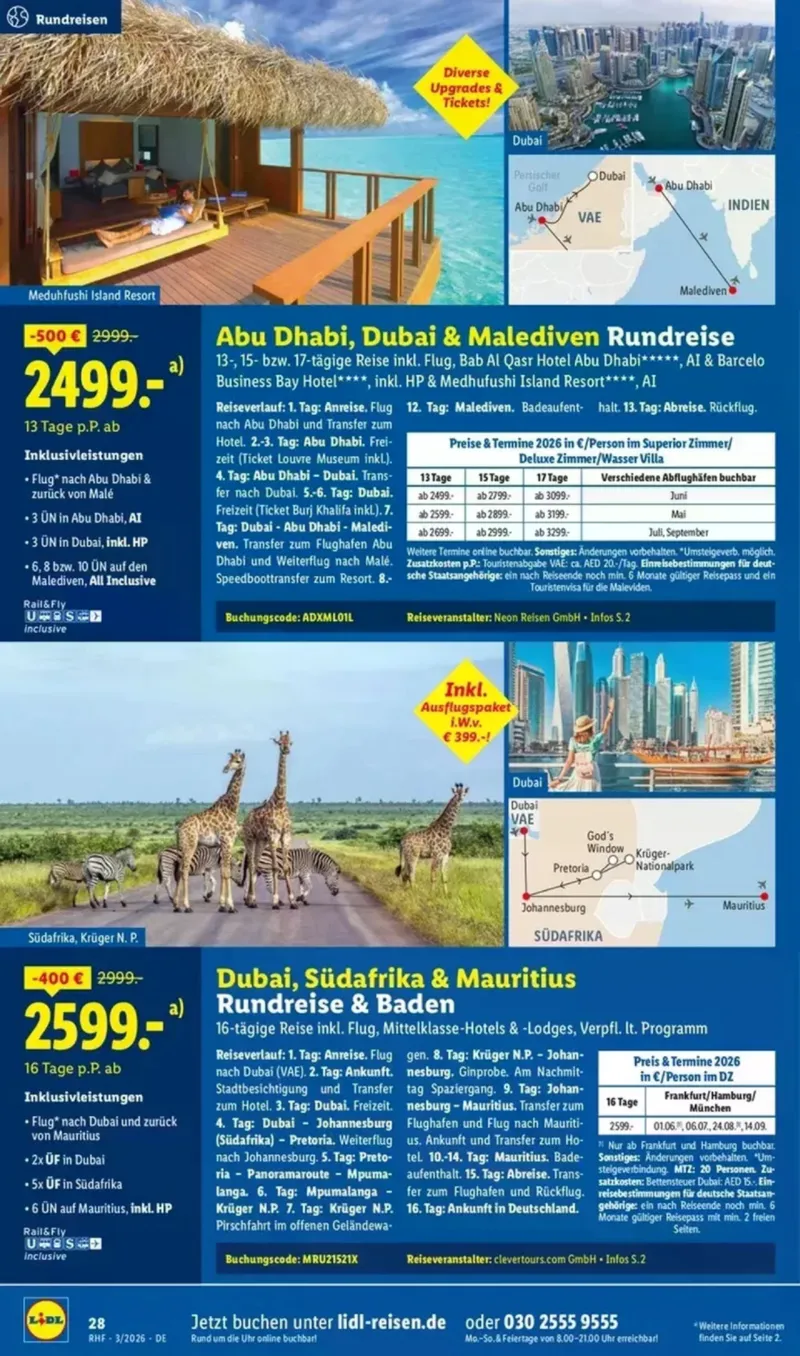 Lidl-Reisen Prospekt vom 28.02.2026, Seite 8