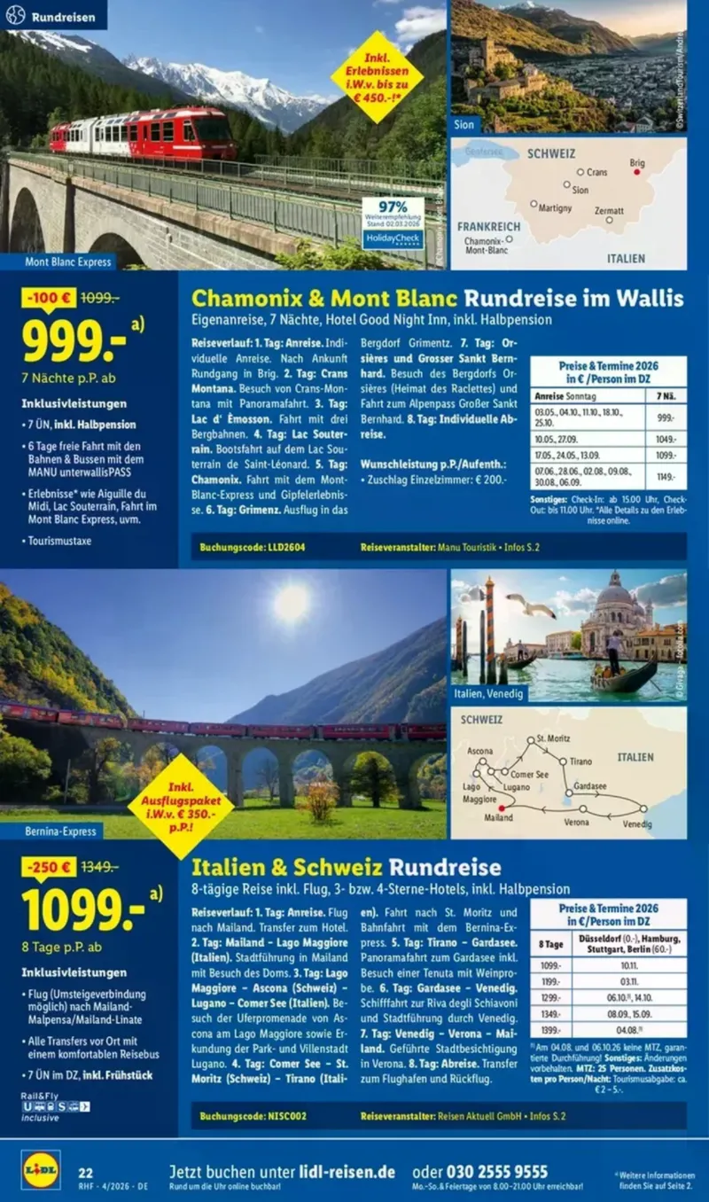 Lidl-Reisen Prospekt vom 28.03.2026, Seite 10