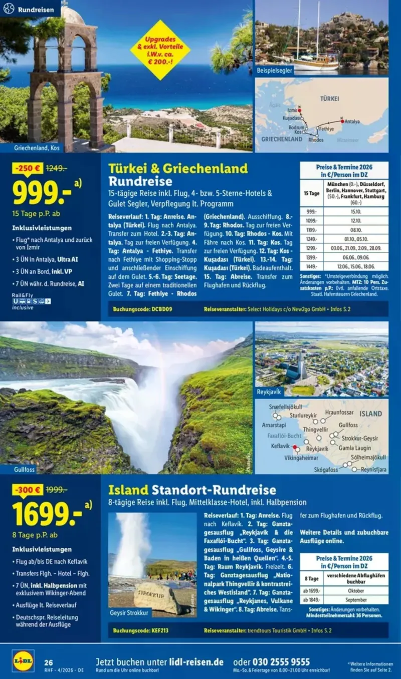 Lidl-Reisen Prospekt vom 28.03.2026, Seite 12