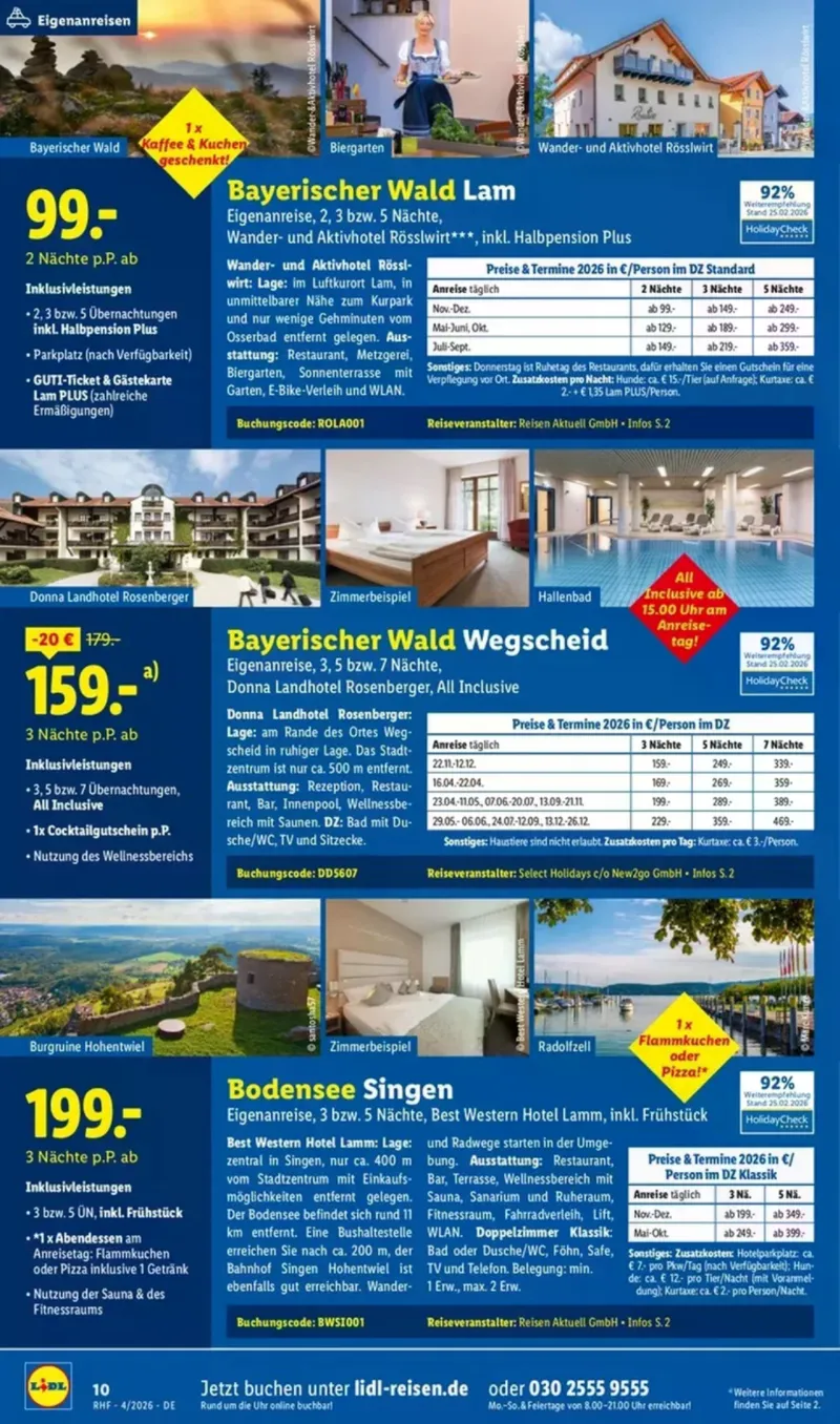 Lidl-Reisen Prospekt vom 28.03.2026, Seite 13