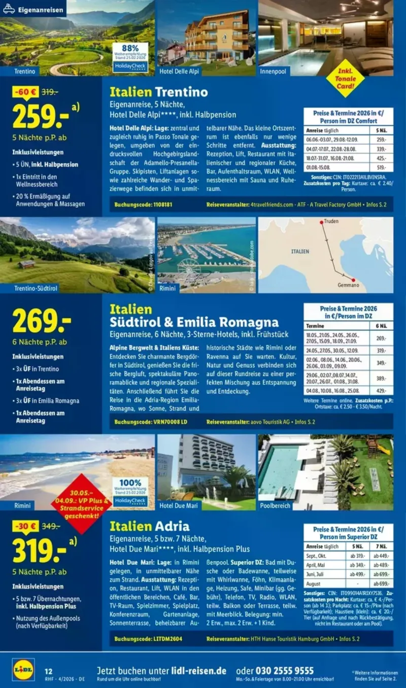 Lidl-Reisen Prospekt vom 28.03.2026, Seite 15