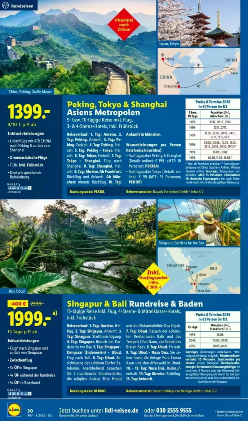 Lidl-Reisen Prospekt vom 28.03.2026, Seite 18
