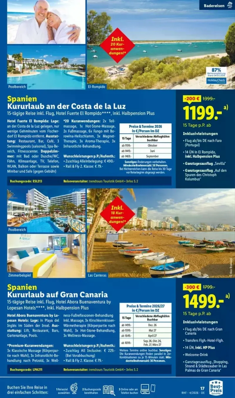 Lidl-Reisen Prospekt vom 28.03.2026, Seite 29