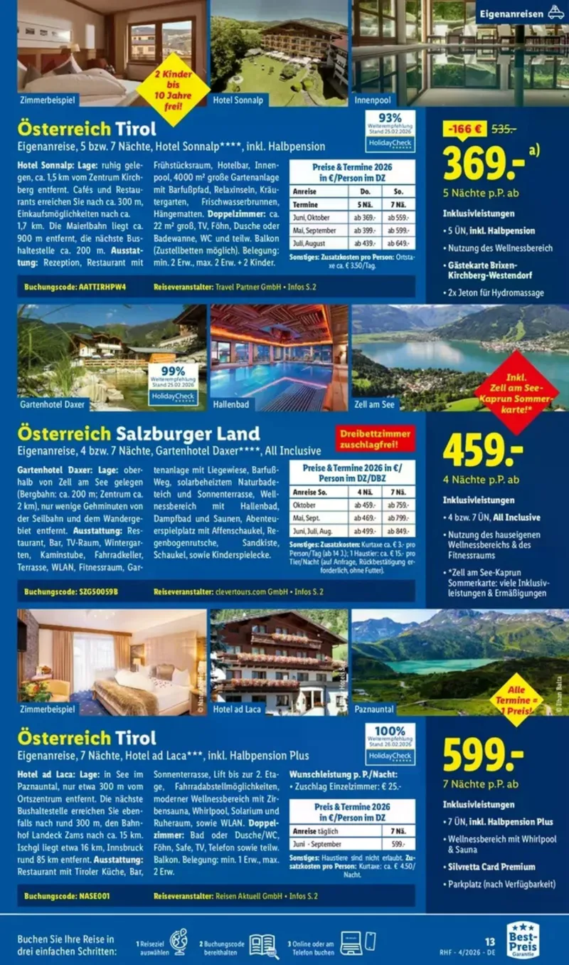 Lidl-Reisen Prospekt vom 28.03.2026, Seite 32