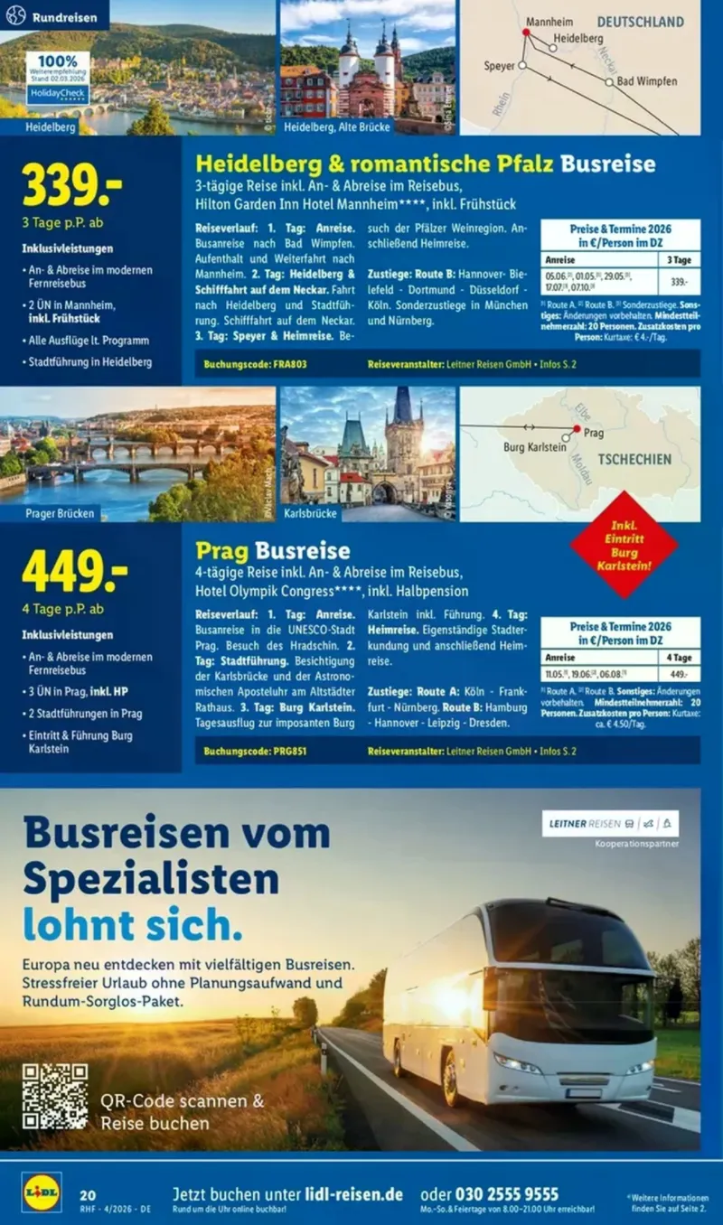 Lidl-Reisen Prospekt vom 28.03.2026, Seite 8