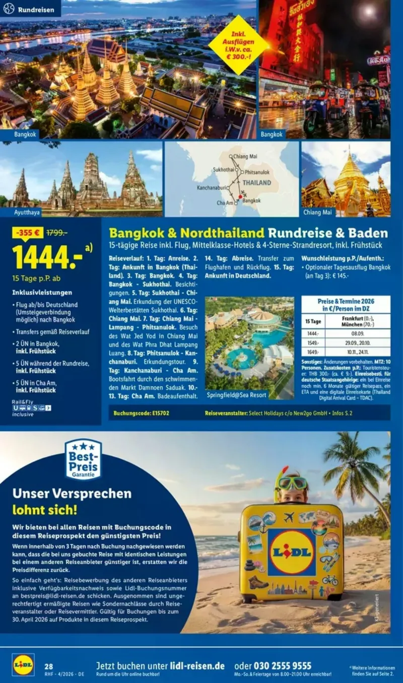 Lidl-Reisen Prospekt vom 28.03.2026, Seite 9