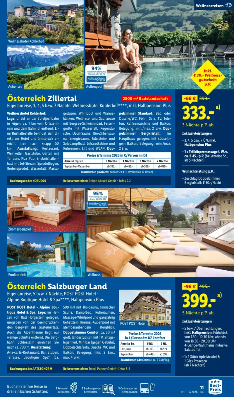 Lidl-Reisen Prospekt vom 29.08.2026, Seite 11
