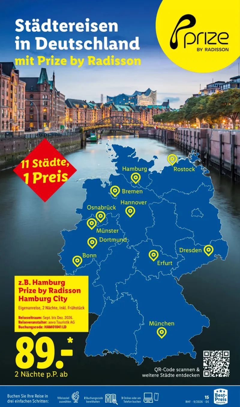 Lidl-Reisen Prospekt vom 29.08.2026, Seite 15