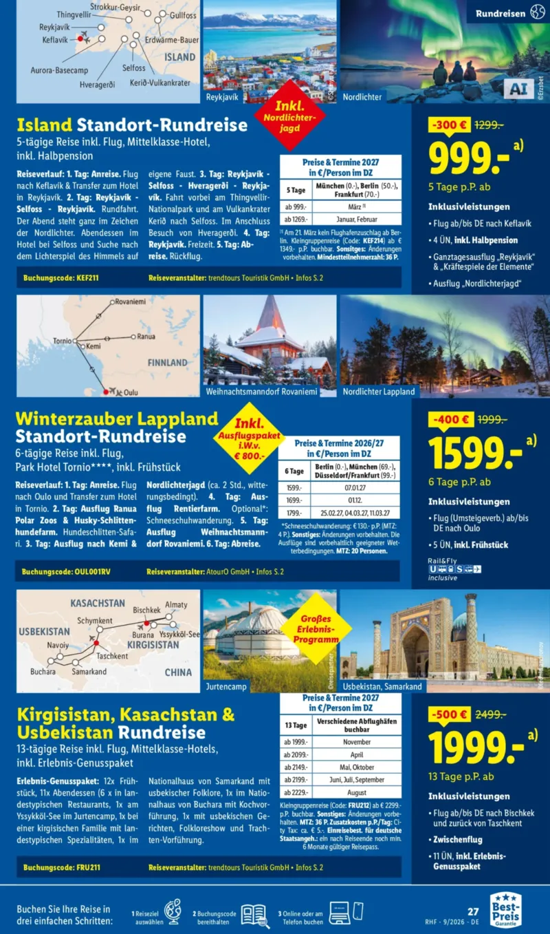 Lidl-Reisen Prospekt vom 29.08.2026, Seite 27