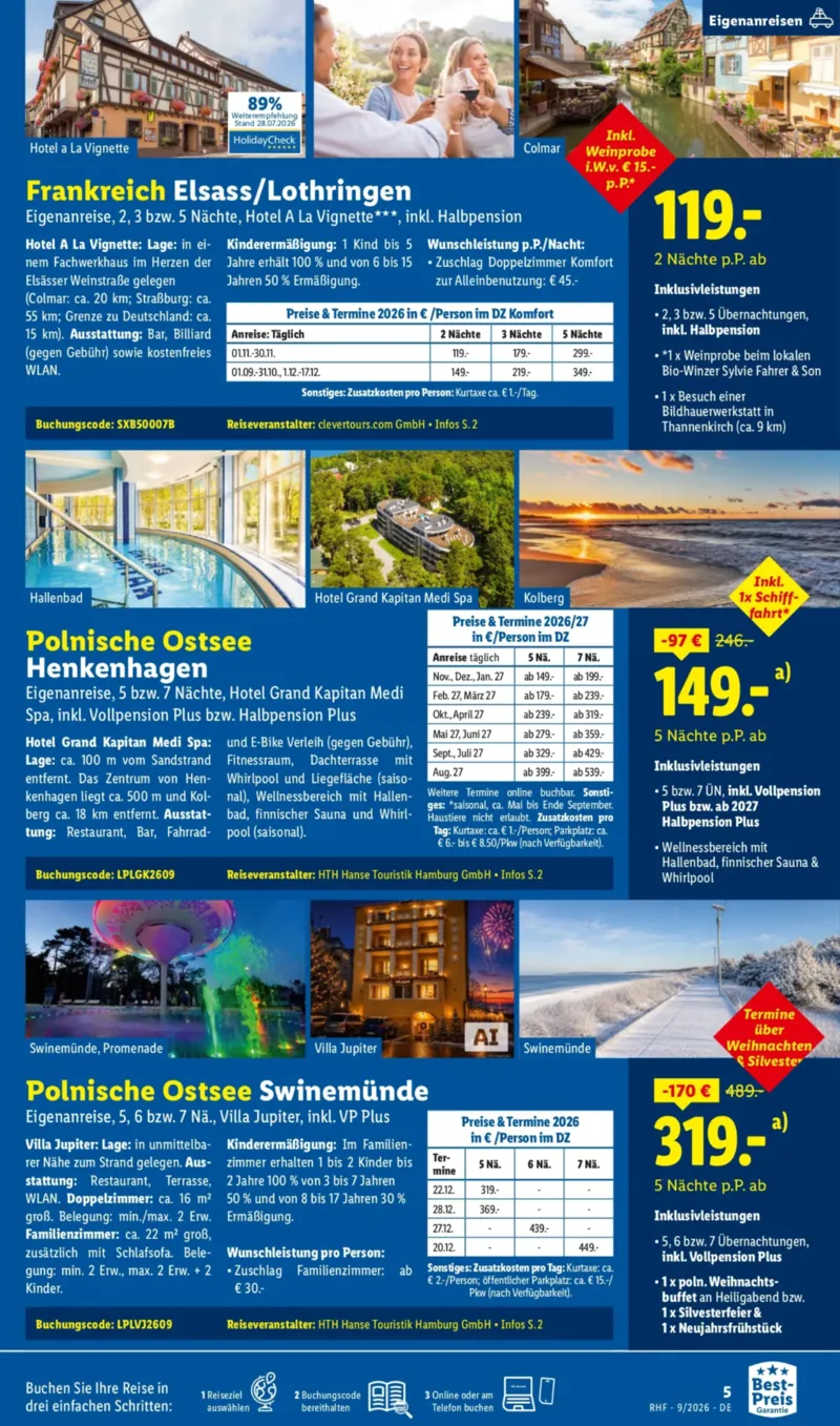 Lidl-Reisen Prospekt vom 29.08.2026, Seite 5