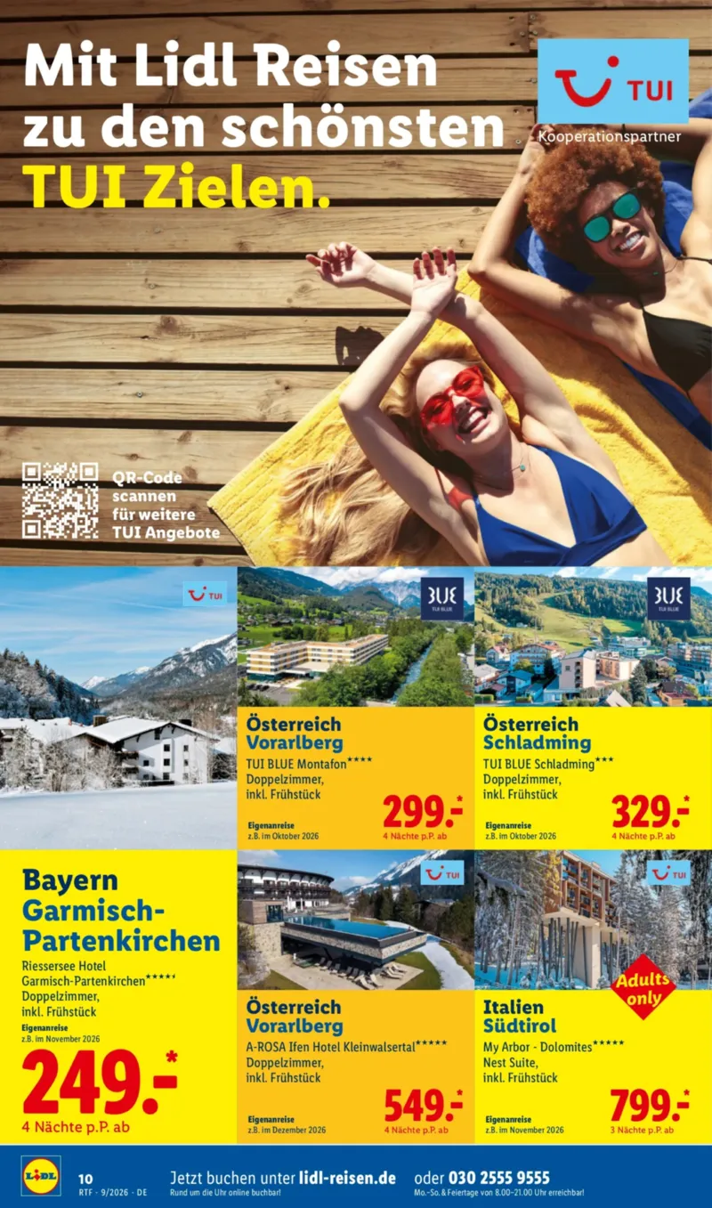Lidl-Reisen Prospekt vom 12.09.2026, Seite 10