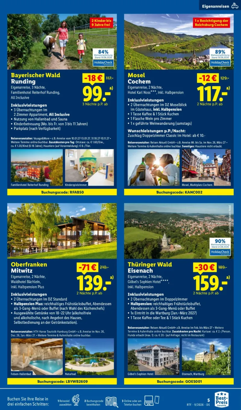 Lidl-Reisen Prospekt vom 12.09.2026, Seite 5