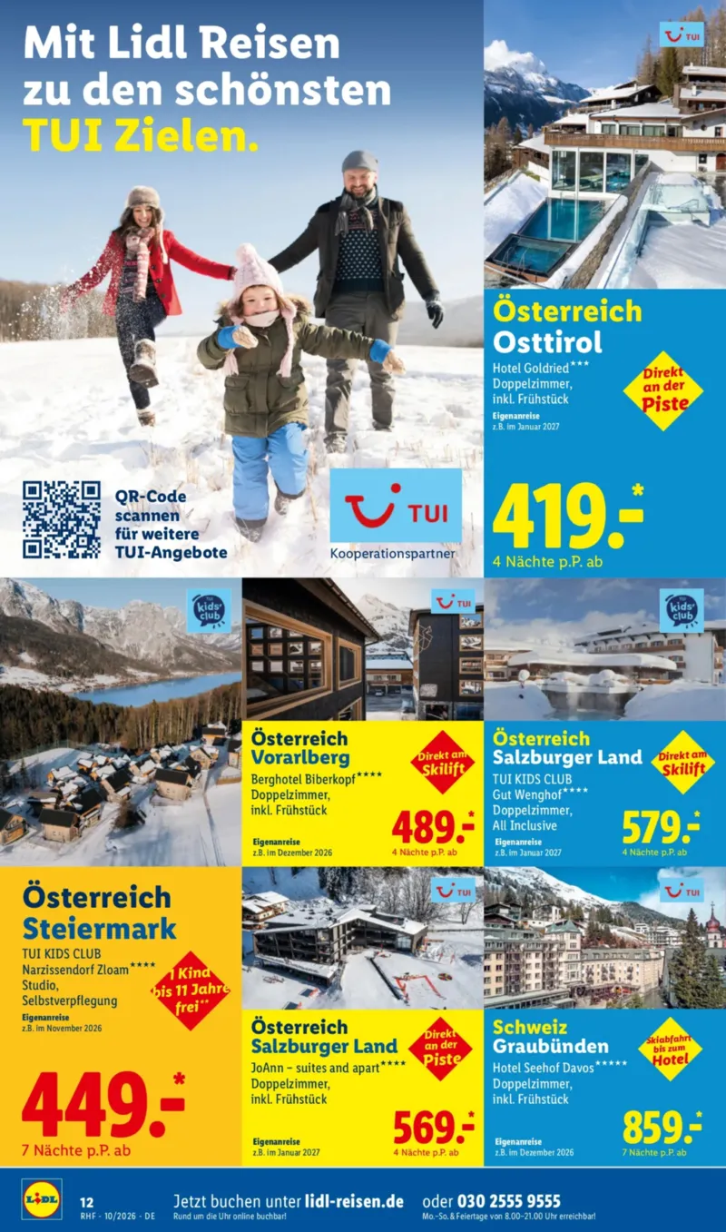 Lidl-Reisen Prospekt vom 30.09.2026, Seite 12