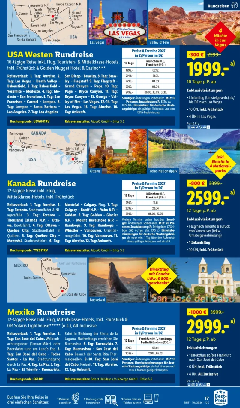 Lidl-Reisen Prospekt vom 30.09.2026, Seite 17