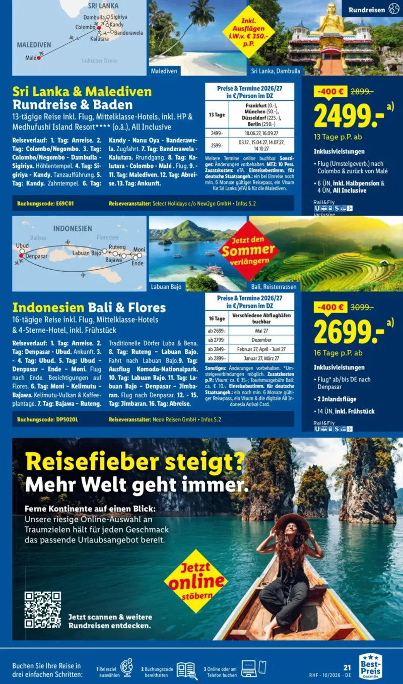 Lidl-Reisen Prospekt vom 30.09.2026, Seite 21