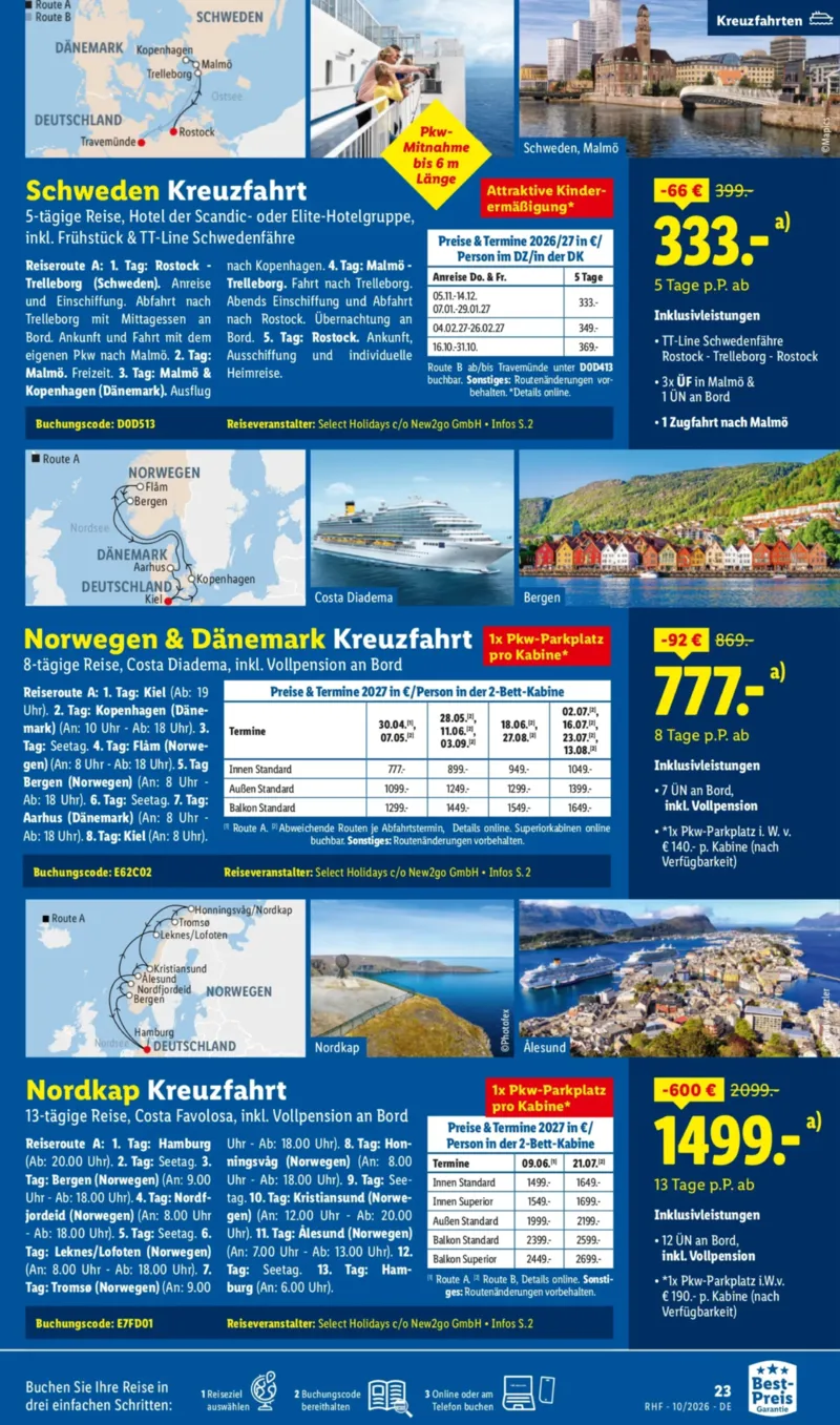 Lidl-Reisen Prospekt vom 30.09.2026, Seite 23