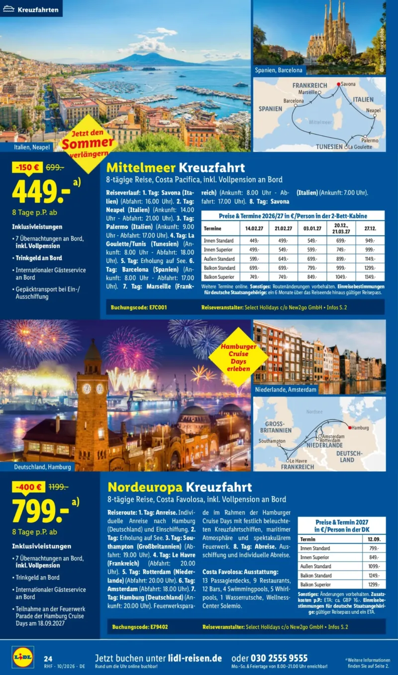 Lidl-Reisen Prospekt vom 30.09.2026, Seite 24
