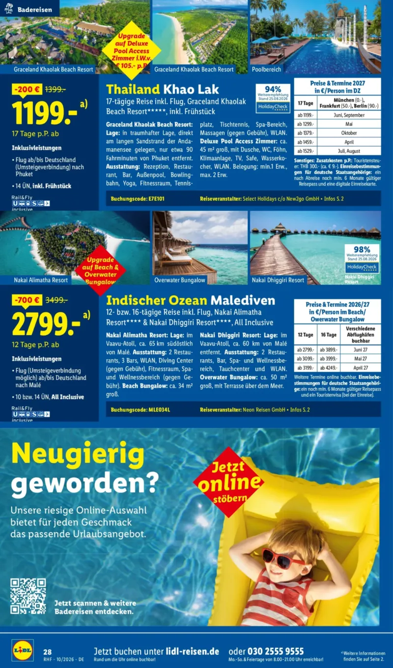 Lidl-Reisen Prospekt vom 30.09.2026, Seite 28