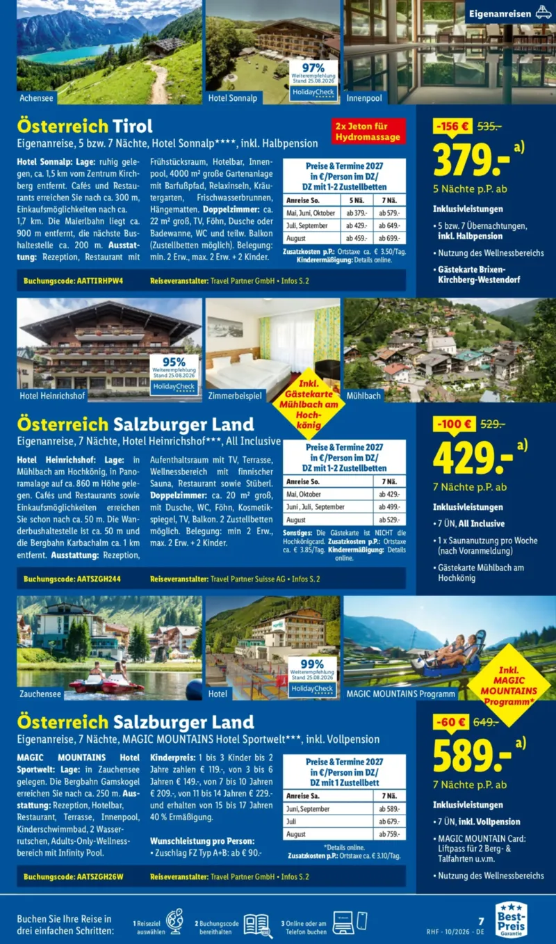 Lidl-Reisen Prospekt vom 30.09.2026, Seite 7