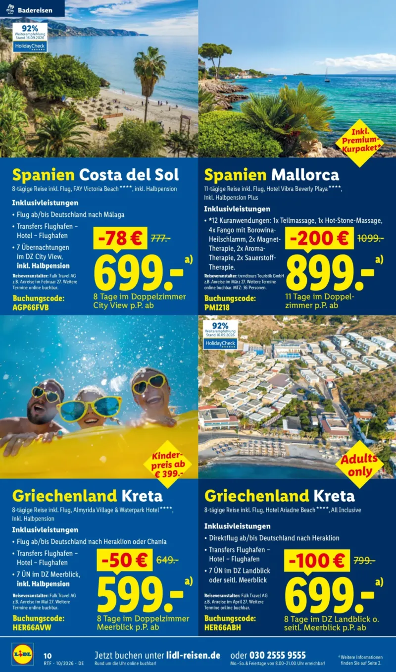 Lidl-Reisen Prospekt vom 14.10.2026, Seite 10