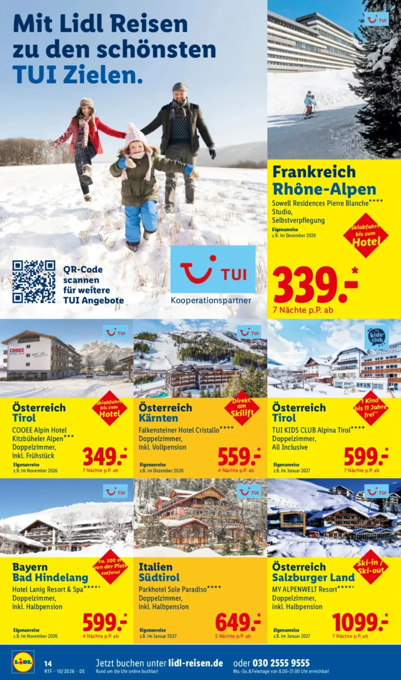 Lidl-Reisen Prospekt vom 14.10.2026, Seite 14